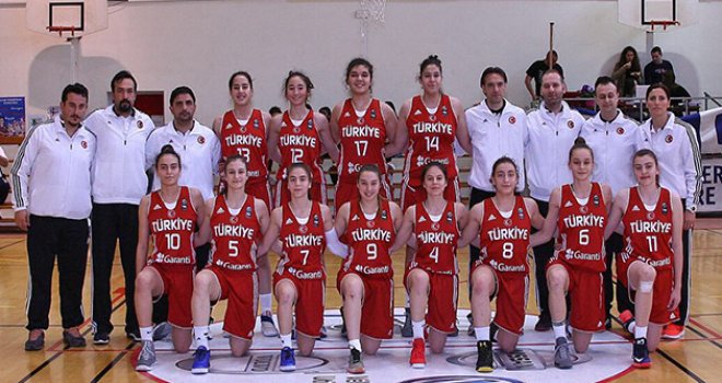 U16 Yıldız Kızlarımız İspanya'ya kaybetti