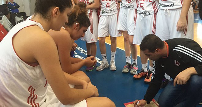 U16 Yıldız Kızlarımız Romanya'ya mağlup