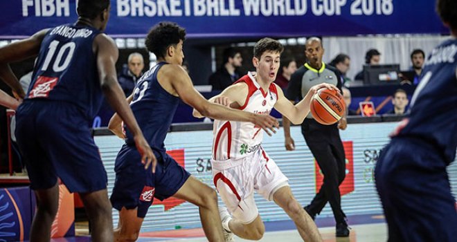 U17 Erkek Milli Takımı Fransa'ya kaybetti klasmana kaldı