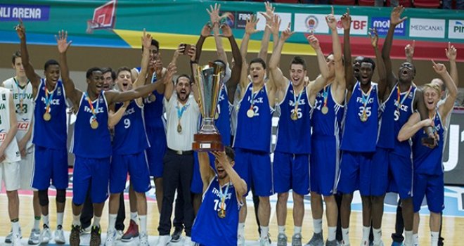 U18 Genç Erkekler'de şampiyon Fransa