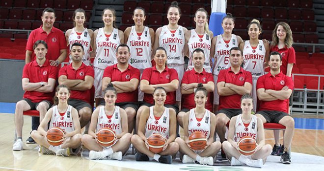 U18 Genç Kız Milli Takımı yarın Macaristan?da gidiyor