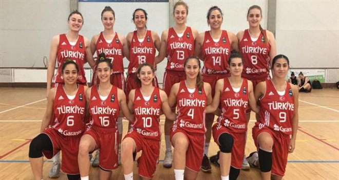 U18 Genç Kız Milli Takımımız, Belçika'ya yenildi