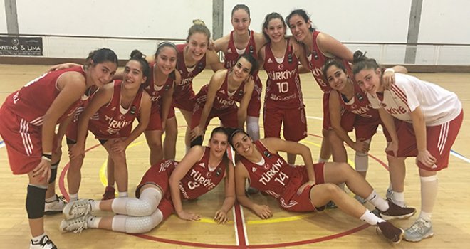 U18 Genç Kızlarımız Belçika'yı yendi