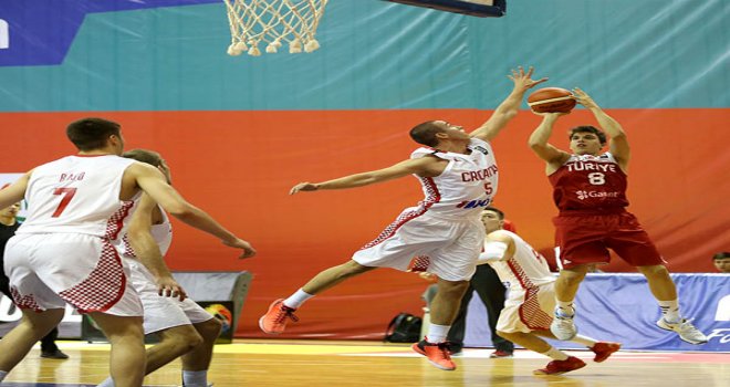 U18 Genç Millilerimiz Hırvatistan'ı yendi