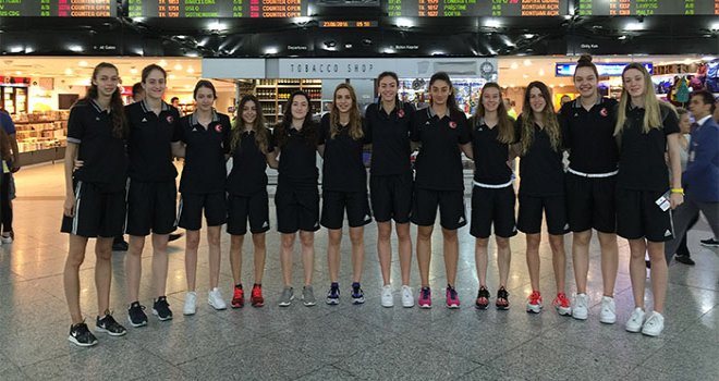 U20 Ümit Kız Milli Takımımız Madrid'e gitti