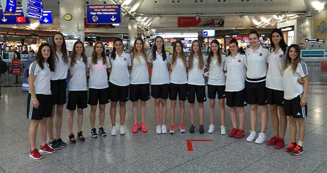 U20 Ümit Milli Kızlarımız Fransa'ya gitti