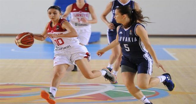 U20 Ümit Milli Kızlarımız Slovakya'ya kaybetti