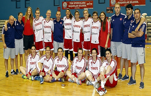 ÜMİT KIZLARIMIZ ŞAMPİYON