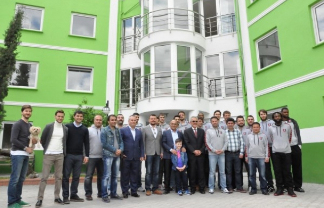 Uşak Sportif sponsoruna konuk oldu