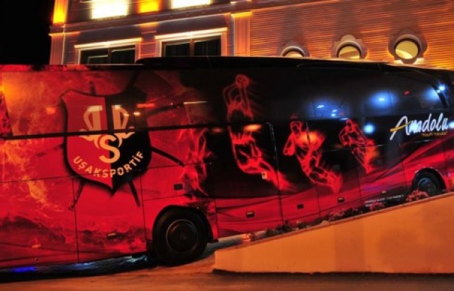 Uşak Sportif'e ulaşım sponsoru