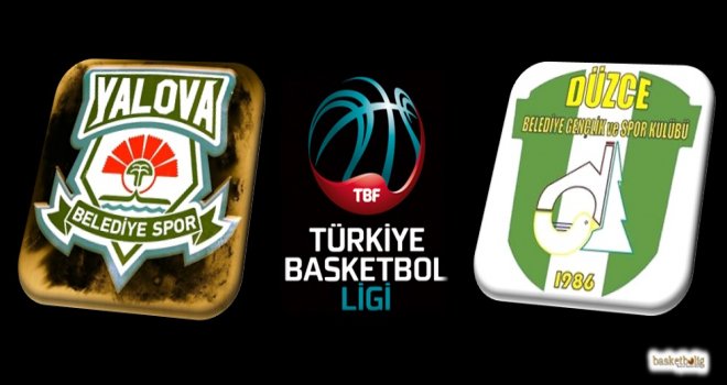 Yalova Group Belediyespor, Düzce'yi farklı geçti