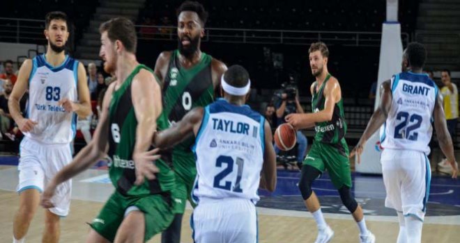 Yeni sezonun ilk galibiyeti Türk Telekom'dan