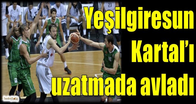 Yeşilgiresun, Kartal'ı uzatmada avladı