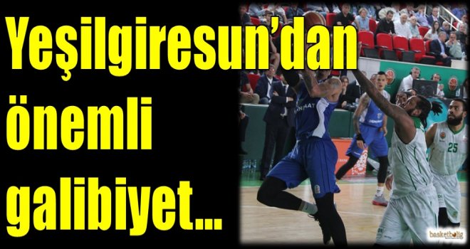 Yeşilgiresun'dan önemli galibiyet...