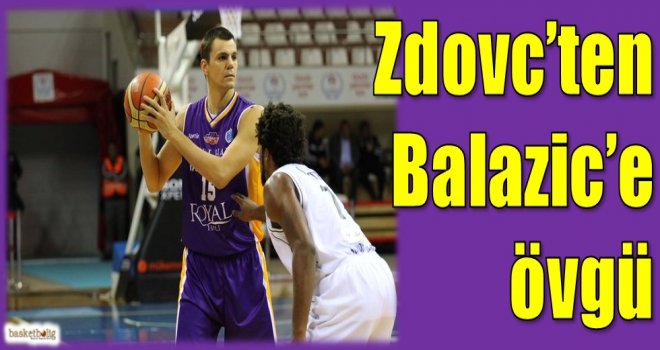 Zdovc'tan Balazic'e övgü